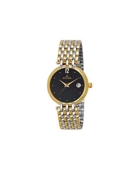G 47 Black TT Analogue Watch with Metal Strap | OS