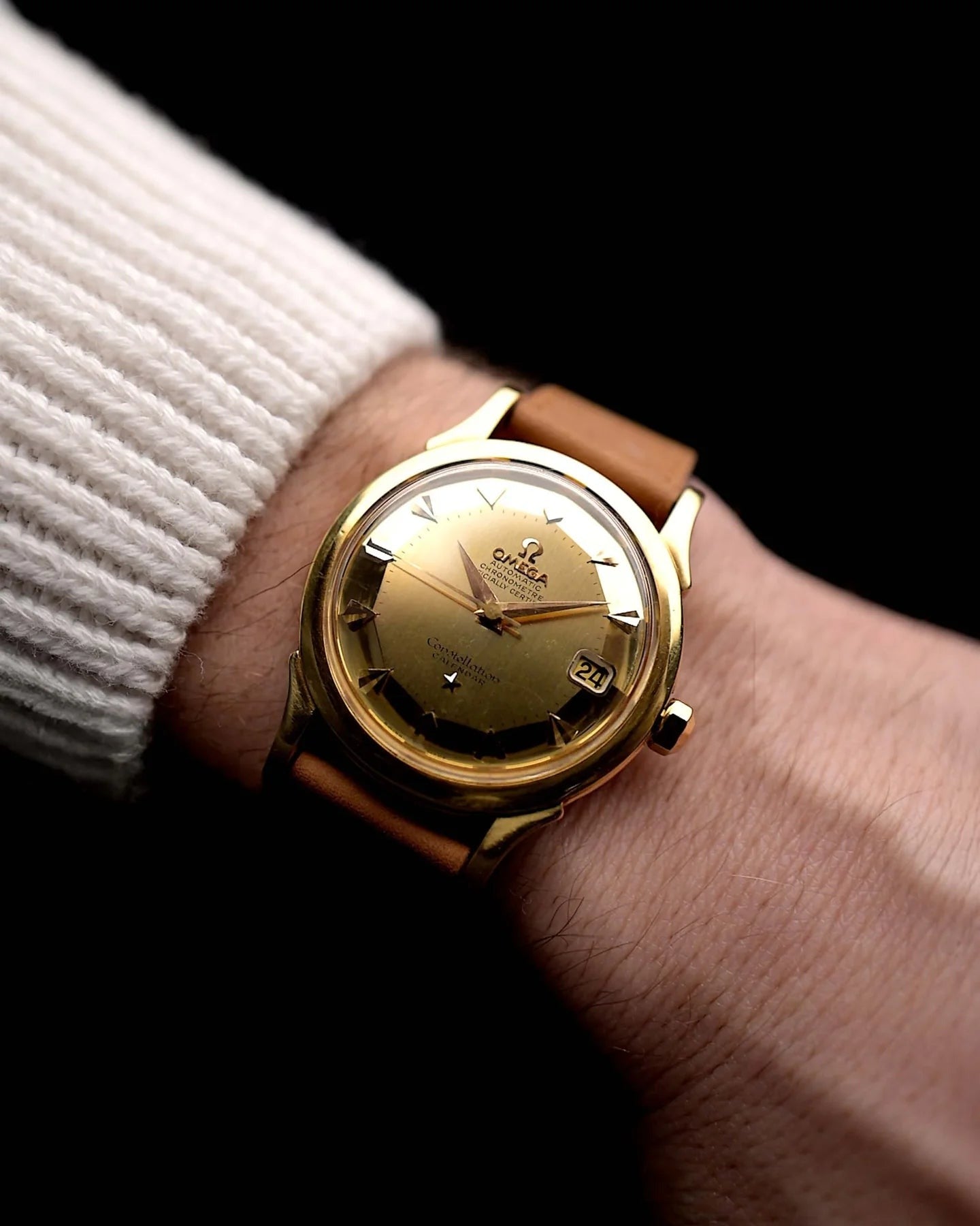 Omega Constellation 2943 De Luxe Calendar 1960